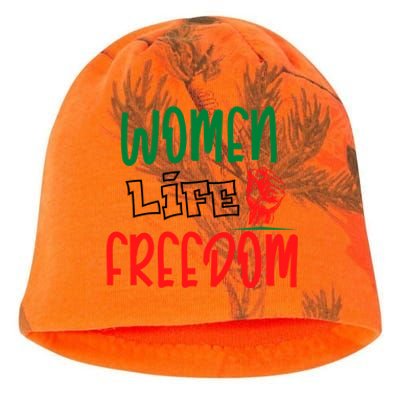 Wo Life Freedom Gift Kati - Camo Knit Beanie