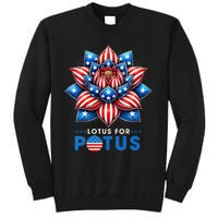 Wo Lotus For Potus Kamala Harris 2024 President Sweatshirt