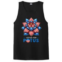 Wo Lotus For Potus Kamala Harris 2024 President PosiCharge Competitor Tank