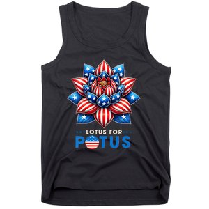 Wo Lotus For Potus Kamala Harris 2024 President Tank Top