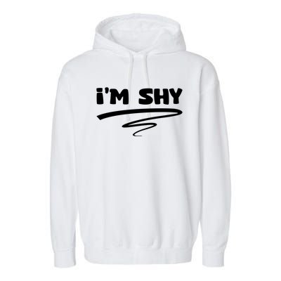 White Lie Funny Saying White Lie Funny Quote Gift Garment-Dyed Fleece Hoodie