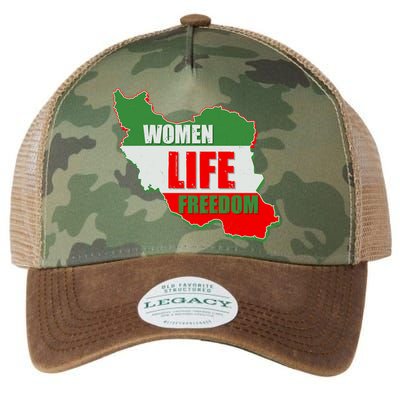 Women Life Freedom Women Of Iran #Mahsa Amini Legacy Tie Dye Trucker Hat