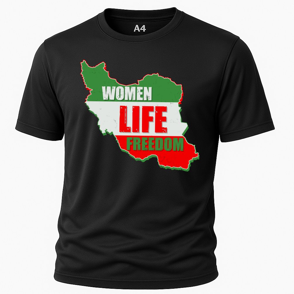 Women Life Freedom Women Of Iran #Mahsa Amini Cooling Performance Crew T-Shirt