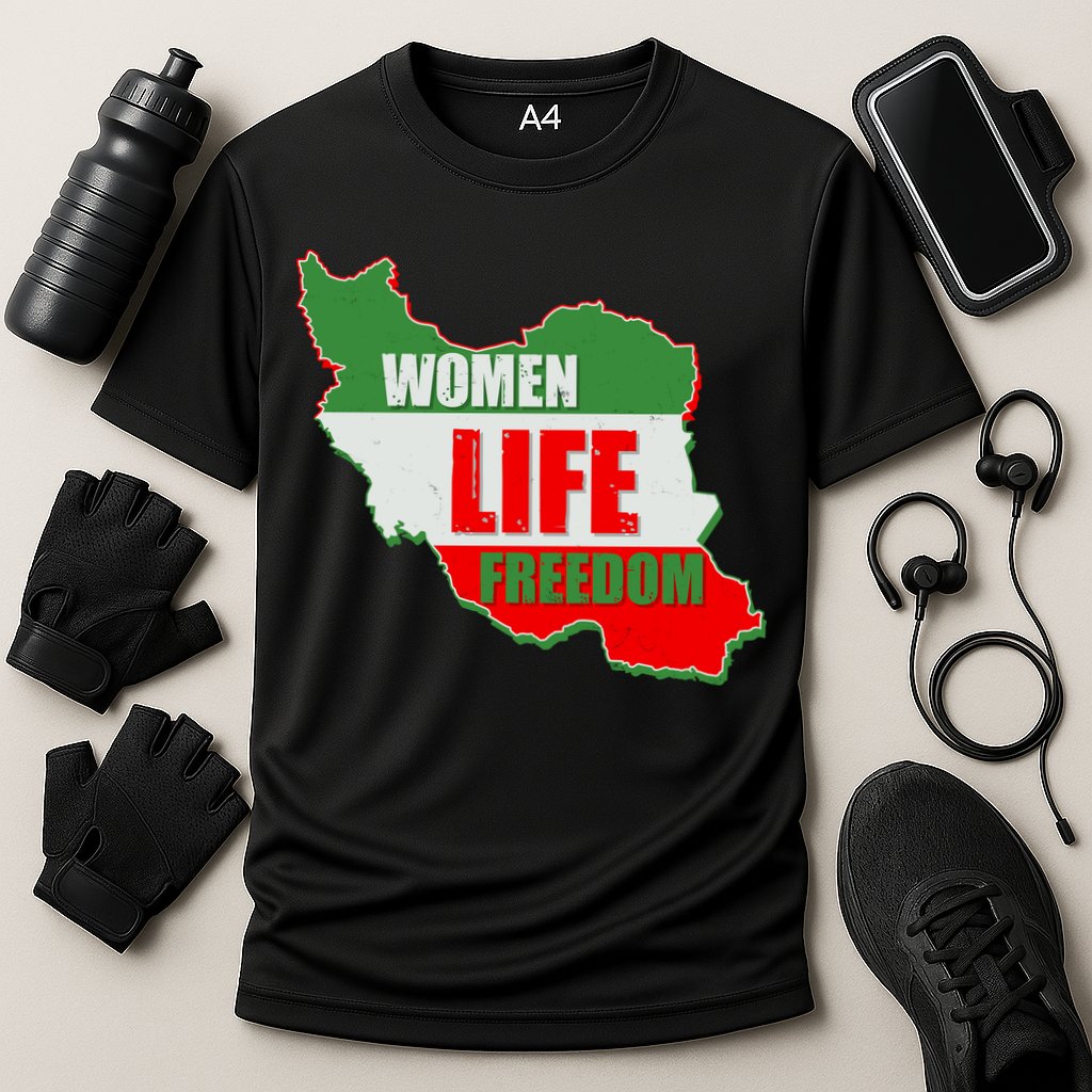 Women Life Freedom Women Of Iran #Mahsa Amini Cooling Performance Crew T-Shirt