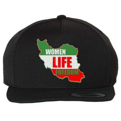 Women Life Freedom Women Of Iran #Mahsa Amini Wool Snapback Cap