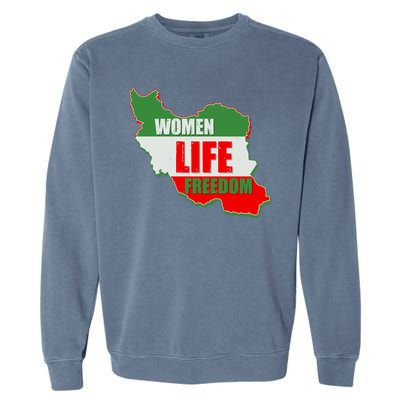 Women Life Freedom Women Of Iran #Mahsa Amini Garment-Dyed Sweatshirt