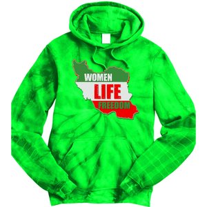 Women Life Freedom Women Of Iran #Mahsa Amini Tie Dye Hoodie