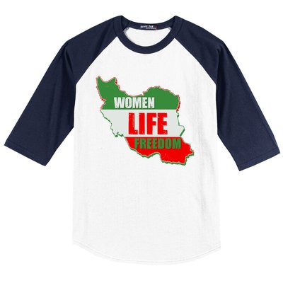 Women Life Freedom Women Of Iran #Mahsa Amini Baseball Sleeve Shirt