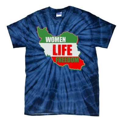 Women Life Freedom Women Of Iran #Mahsa Amini Tie-Dye T-Shirt