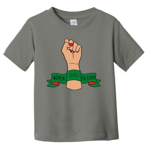 Women Life Freedom Iran Power Fist Toddler T-Shirt