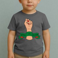 Women Life Freedom Iran Power Fist Toddler T-Shirt