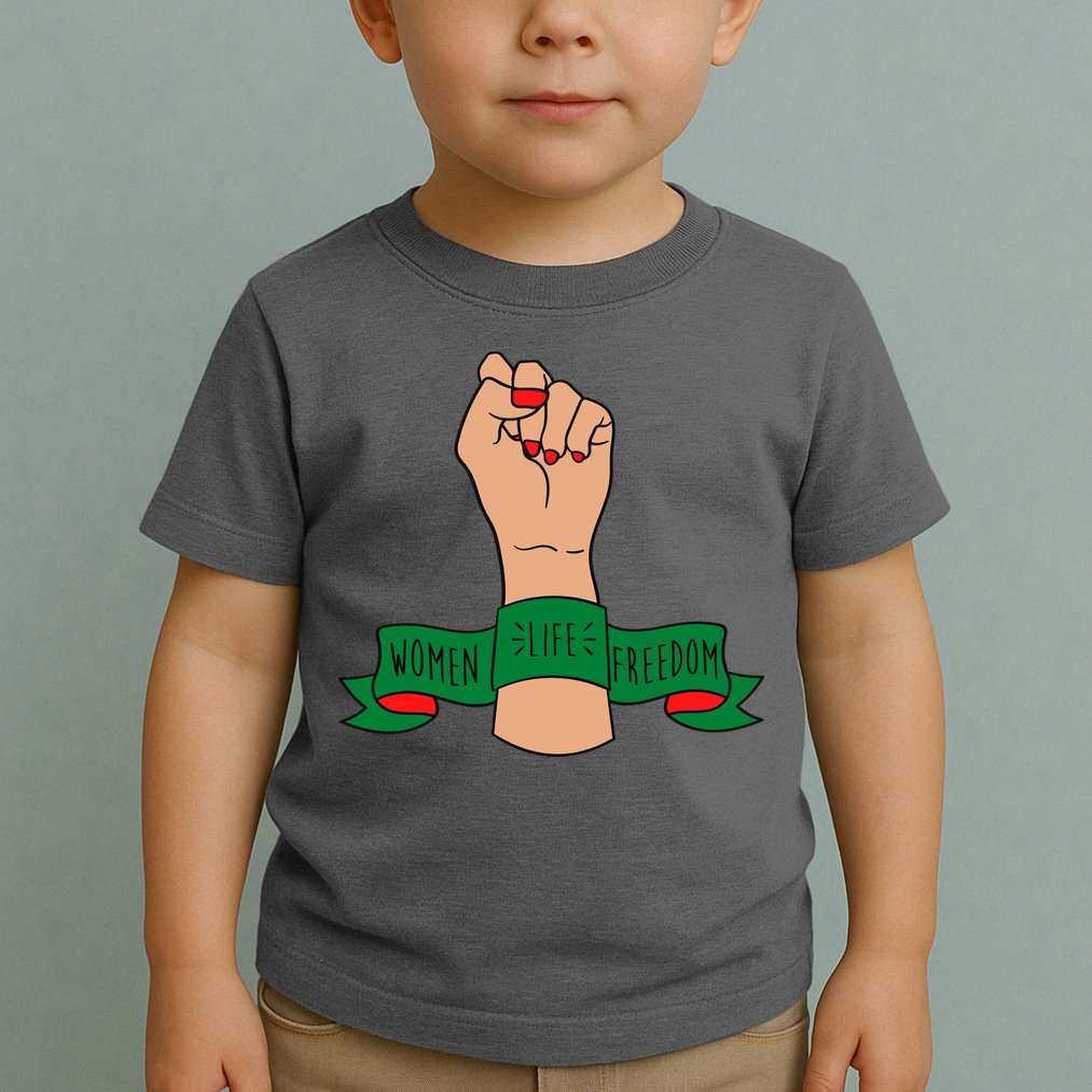 Women Life Freedom Iran Power Fist Toddler T-Shirt