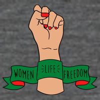 Women Life Freedom Iran Power Fist Toddler T-Shirt