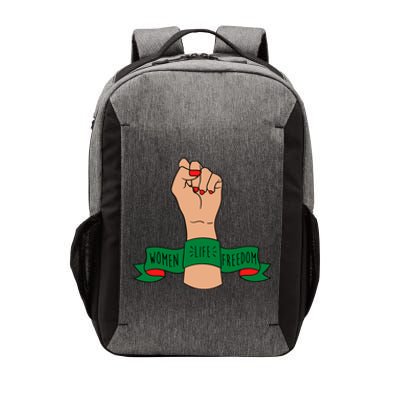 Women Life Freedom Iran Power Fist Vector Backpack