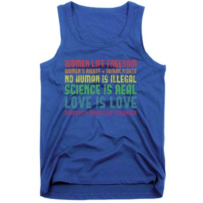 Wo Life Freedom 'S Rights Hu Rights Gift Tank Top