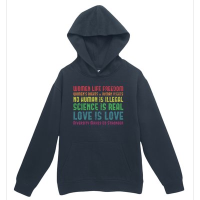 Wo Life Freedom 'S Rights Hu Rights Gift Urban Pullover Hoodie