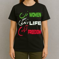 Women Life Freedom Zan Zendegi Azadi Farsi Support Iran T-Shirt