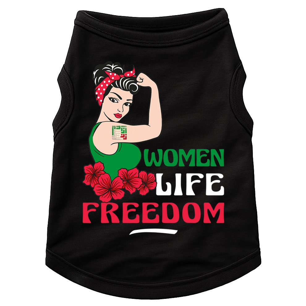 Women Life Freedom, Support Women Iran, Cute Iranian Women Doggie Tank