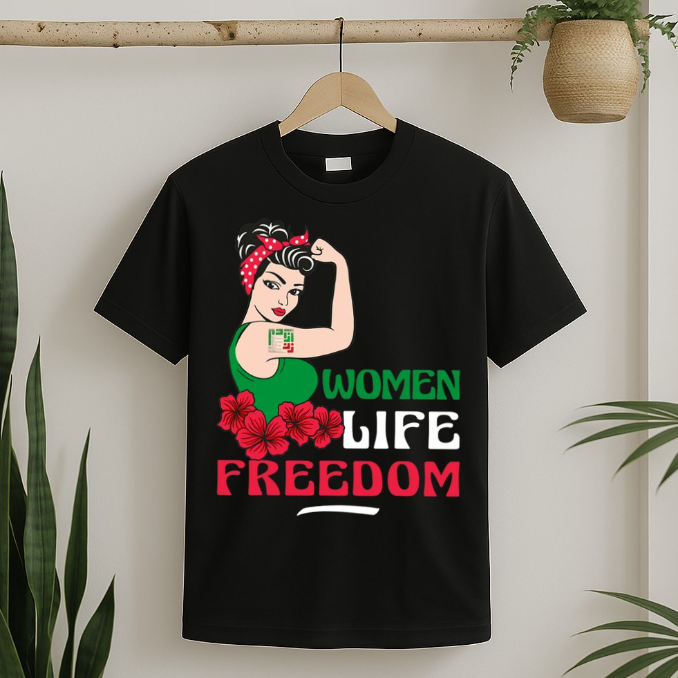 Women Life Freedom, Support Women Iran, Cute Iranian Women T-Shirt