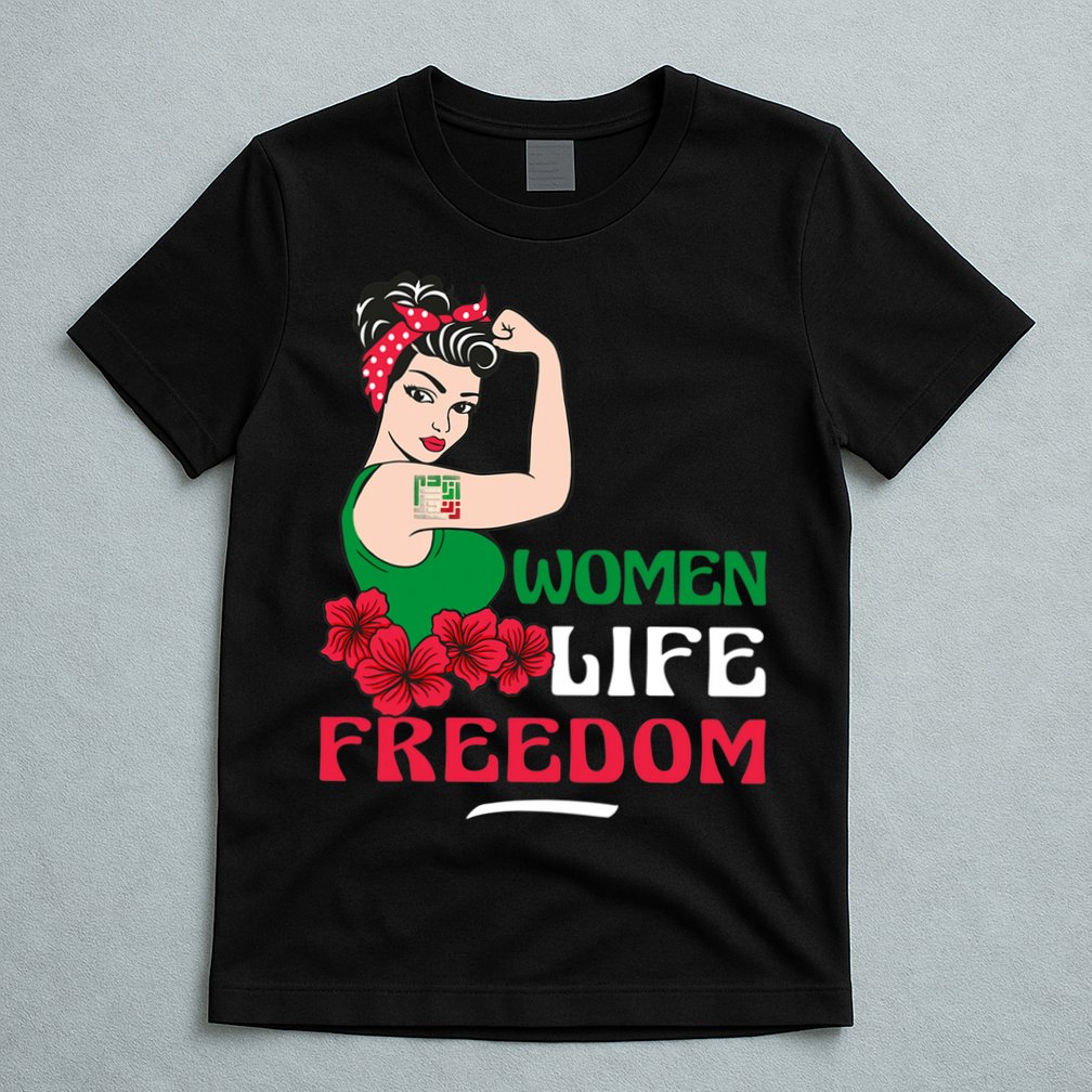 Women Life Freedom, Support Women Iran, Cute Iranian Women T-Shirt