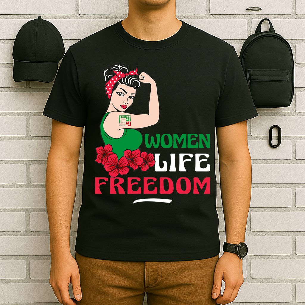 Women Life Freedom, Support Women Iran, Cute Iranian Women T-Shirt