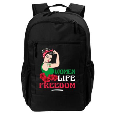 Women Life Freedom, Support Women Iran, Cute Iranian Women Daily Commute Backpack