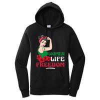 Women Life Freedom, Support Women Iran, Cute Iranian Women Women's Pullover Hoodie