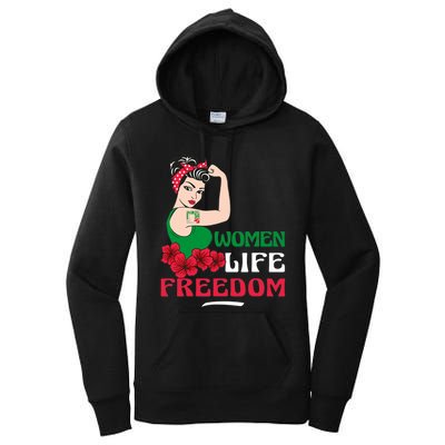 Women Life Freedom, Support Women Iran, Cute Iranian Women Women's Pullover Hoodie