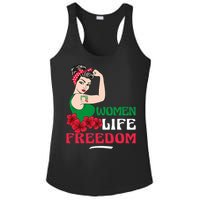 Women Life Freedom, Support Women Iran, Cute Iranian Women Ladies PosiCharge Competitor Racerback Tank