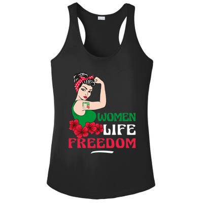 Women Life Freedom, Support Women Iran, Cute Iranian Women Ladies PosiCharge Competitor Racerback Tank