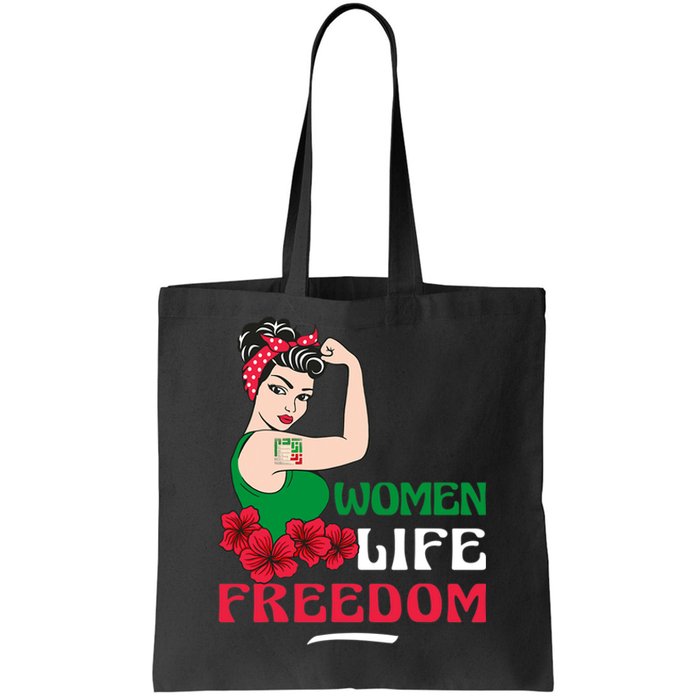 Women Life Freedom, Support Women Iran, Cute Iranian Women Tote Bag