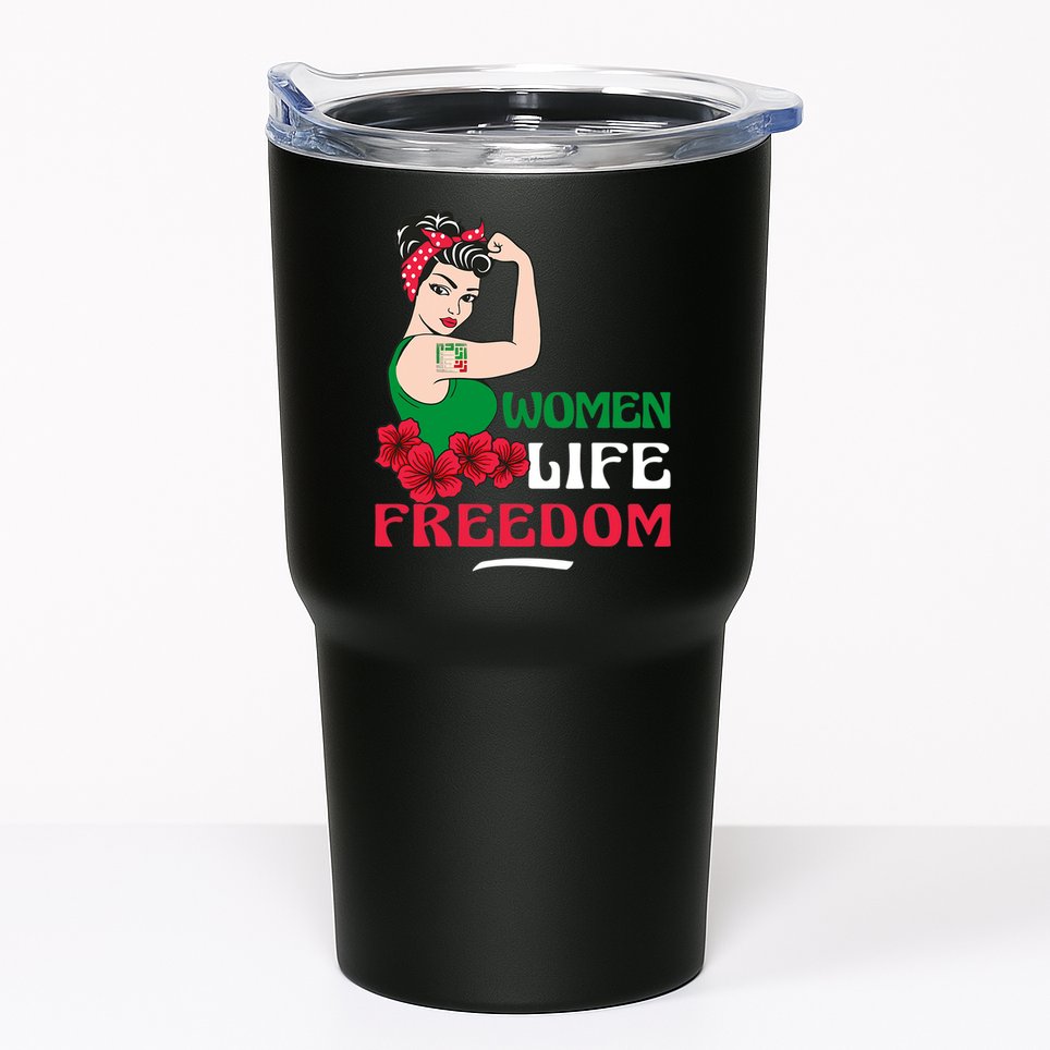 Women Life Freedom, Support Women Iran, Cute Iranian Women Tumbler