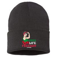 Women Life Freedom, Support Women Iran, Cute Iranian Women Sustainable Knit Beanie