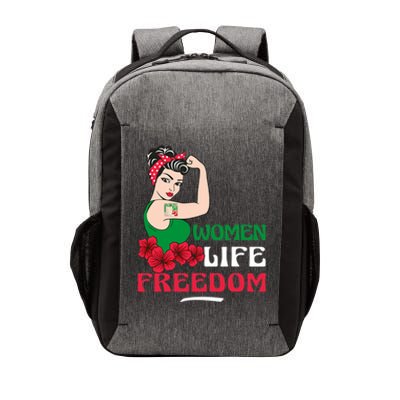 Women Life Freedom, Support Women Iran, Cute Iranian Women Vector Backpack