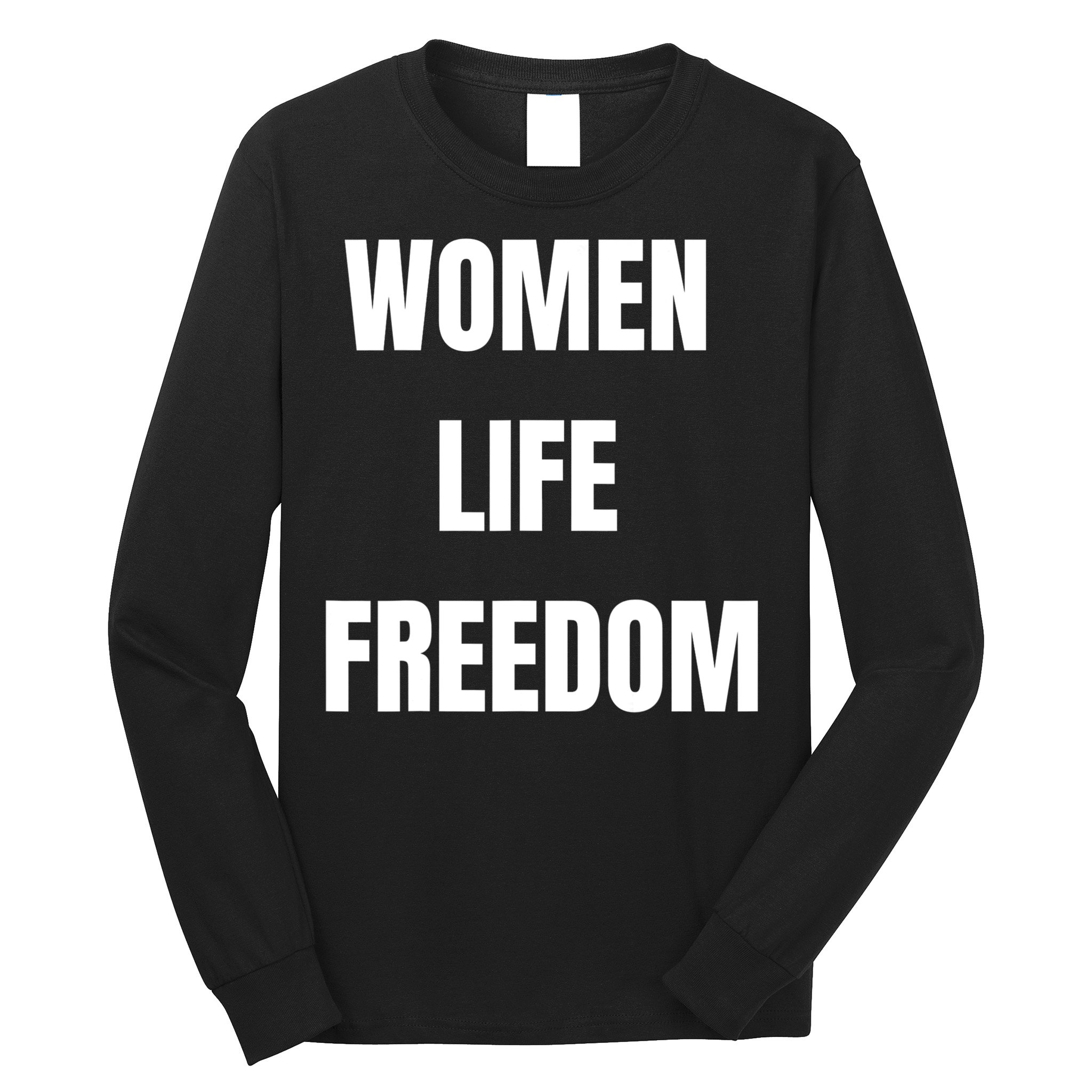 Women Life Freedom Stand With Women Of Iran Long Sleeve Shirt