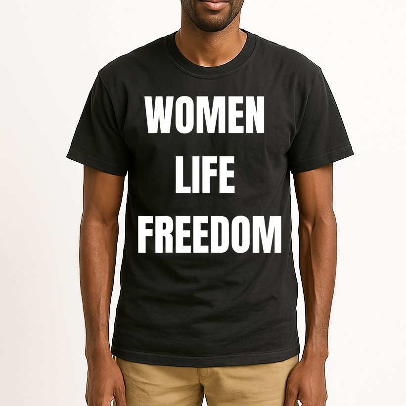 Women Life Freedom Stand With Women Of Iran Tall T-Shirt