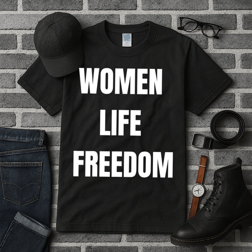 Women Life Freedom Stand With Women Of Iran Tall T-Shirt