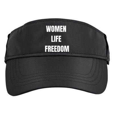 Women Life Freedom Stand With Women Of Iran Adult Drive Performance Visor