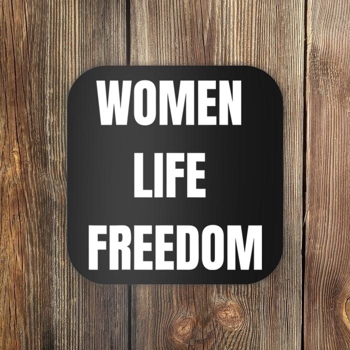 Women Life Freedom Stand With Women Of Iran Coaster