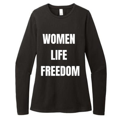 Women Life Freedom Stand With Women Of Iran Womens CVC Long Sleeve Shirt