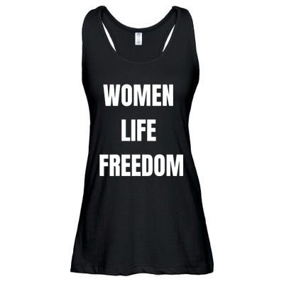 Women Life Freedom Stand With Women Of Iran Ladies Essential Flowy Tank