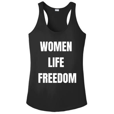 Women Life Freedom Stand With Women Of Iran Ladies PosiCharge Competitor Racerback Tank