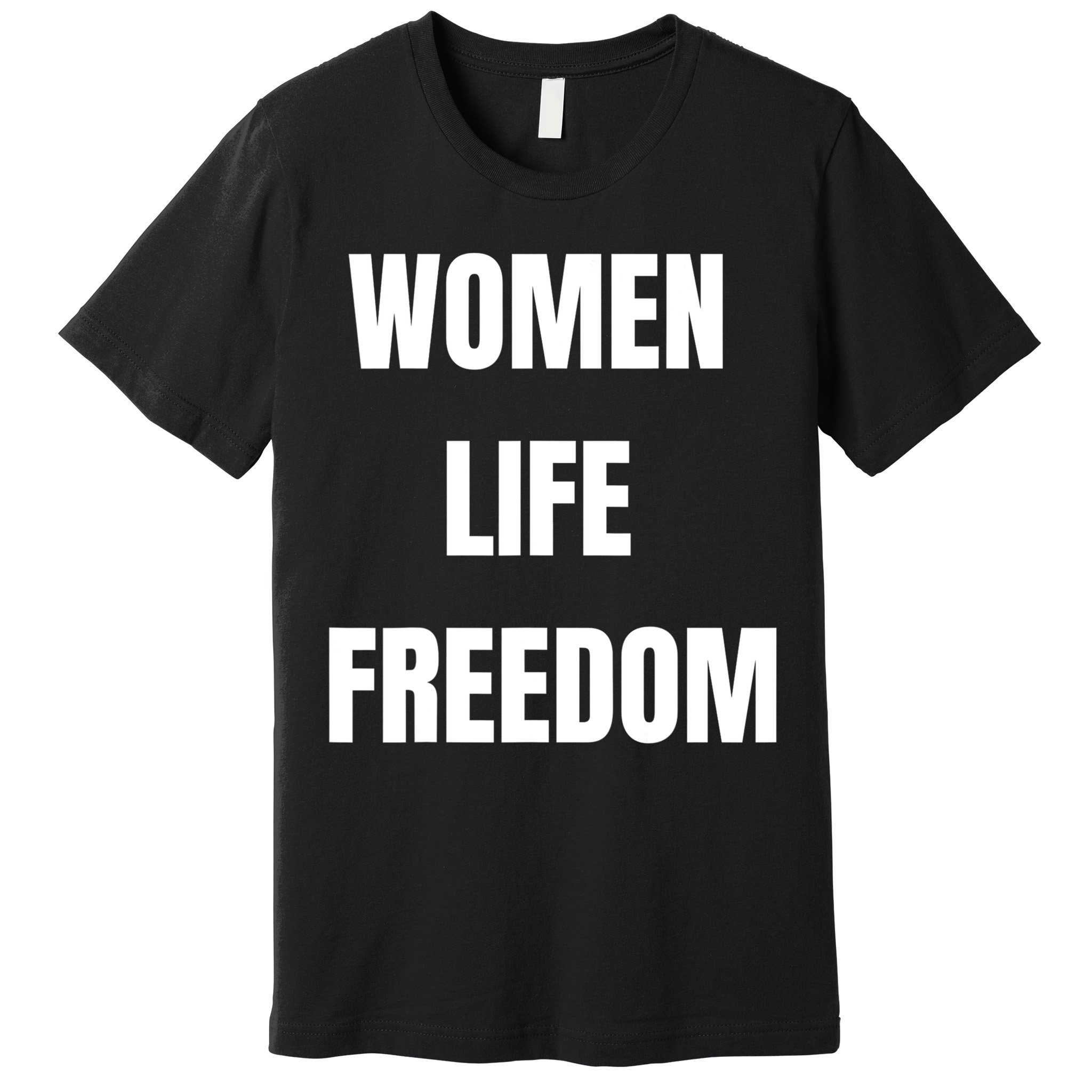 Women Life Freedom Stand With Women Of Iran Premium T-Shirt