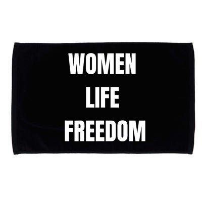 Women Life Freedom Stand With Women Of Iran Microfiber Hand Towel