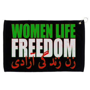 Women Life Freedom Zan Zendegi Azadi Persian Iranian Women Grommeted Golf Towel