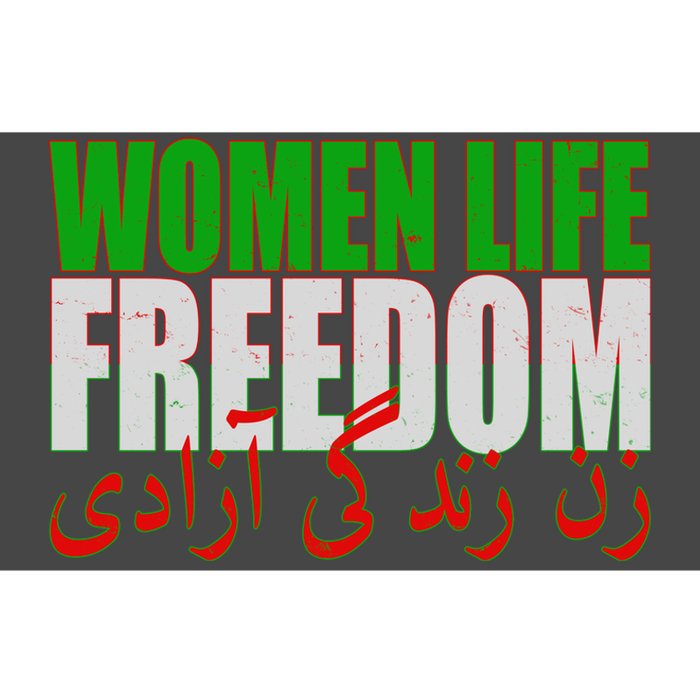 Women Life Freedom Zan Zendegi Azadi Persian Iranian Women Bumper Sticker