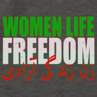 Women Life Freedom Zan Zendegi Azadi Persian Iranian Women Vector Backpack