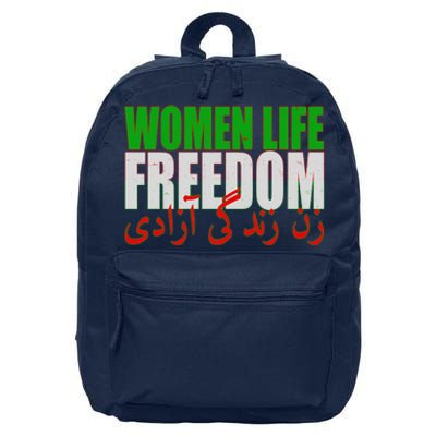 Women Life Freedom Zan Zendegi Azadi Persian Iranian Women 16 in Basic Backpack