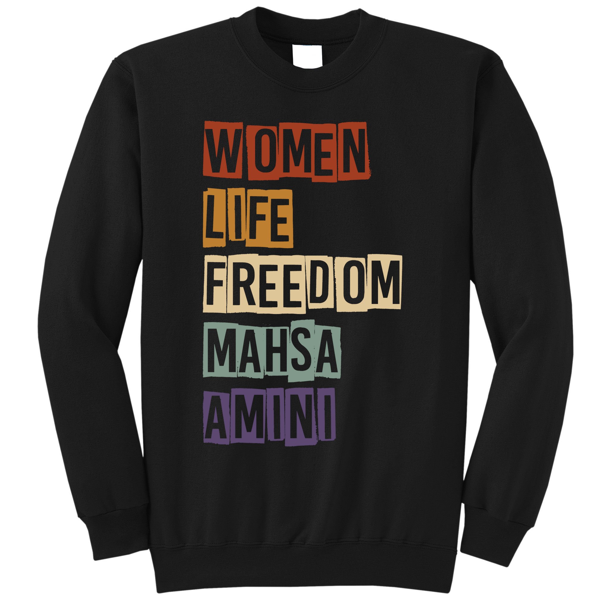 Women Life Freedom Mahsa Amini Rise With The Women Of Iran Sweatshirt