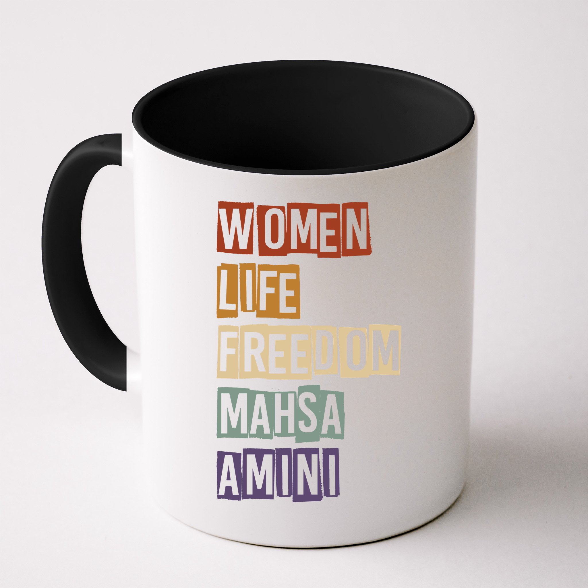 Women Life Freedom Mahsa Amini Rise With The Women Of Iran Mug